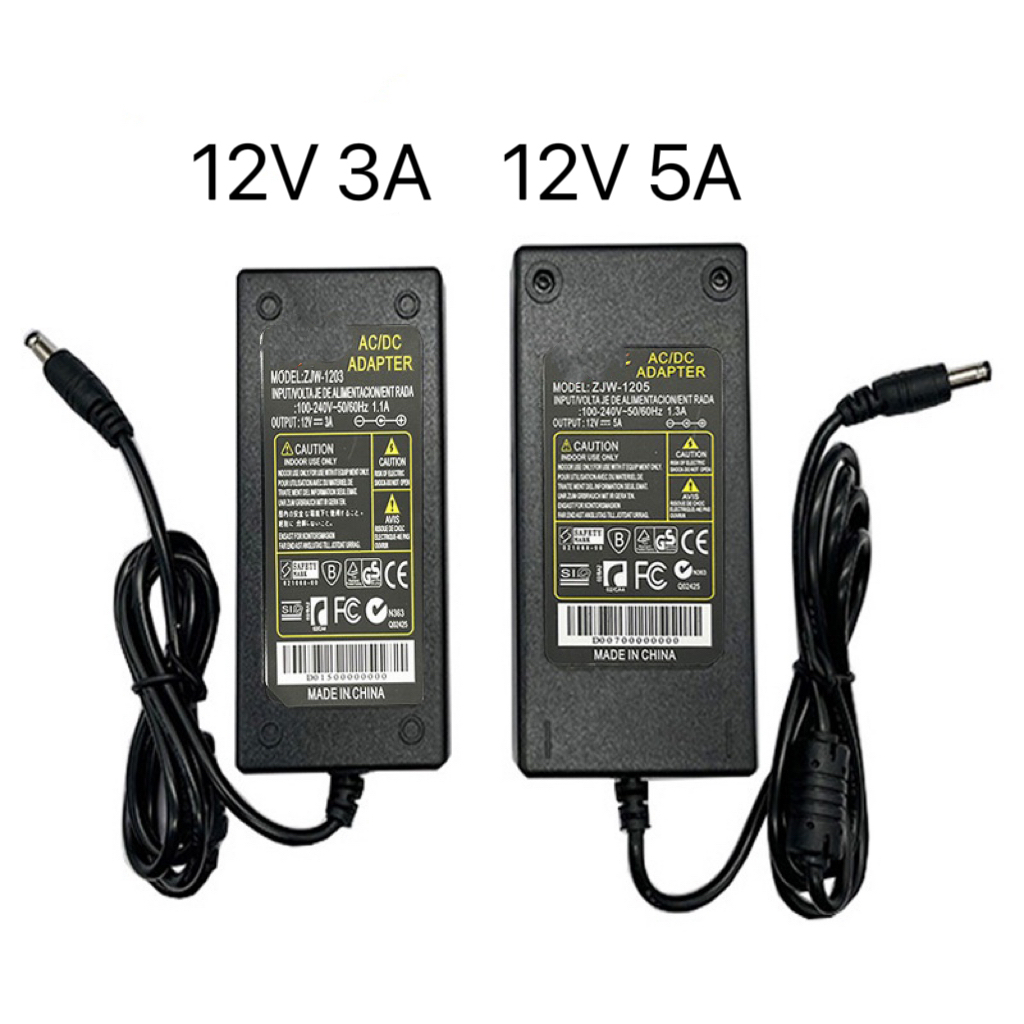 Integrated AC/DC 12V 3A / 12V 5A CCTV Power Supply Adapter 12V Power ...