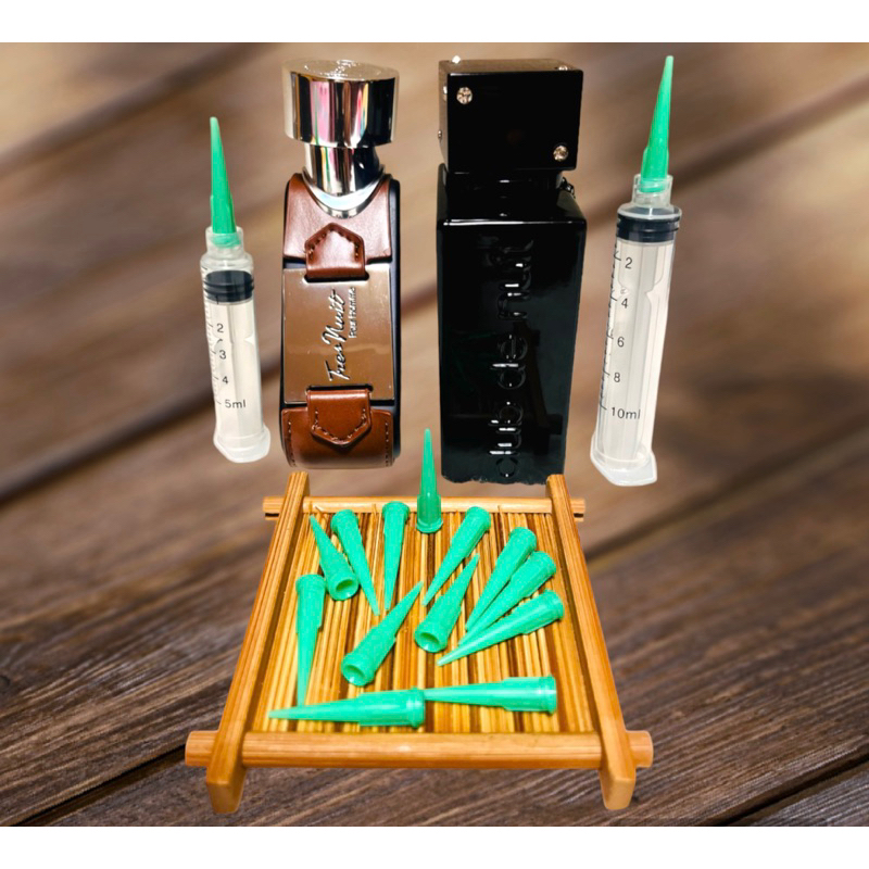 Perfume SYRINGE ADAPTER Narrow Perfume Adapter Wide or Narrow Pump