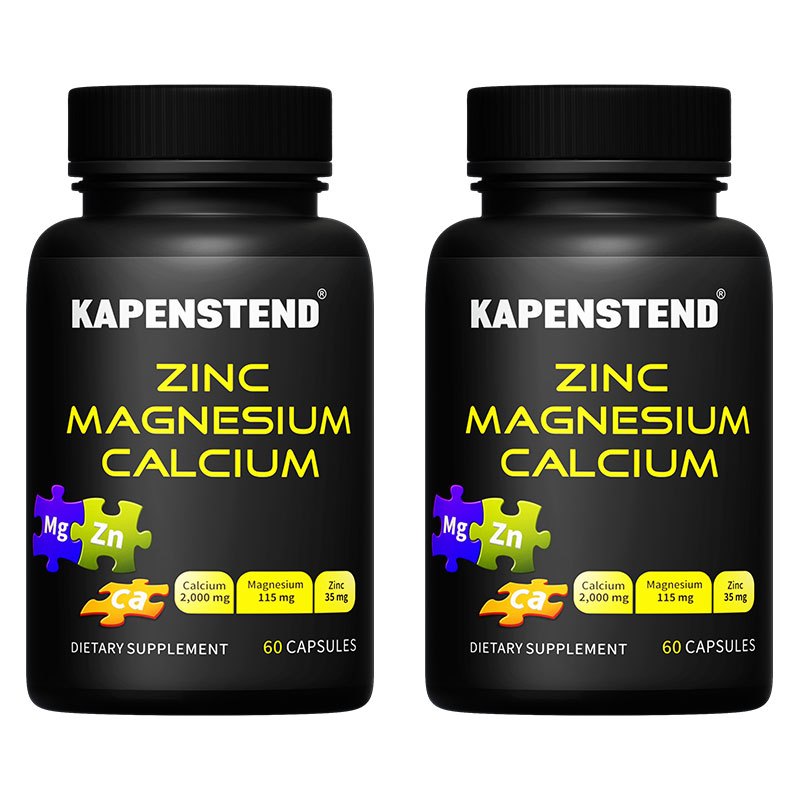 Calcium Magnesium & Zinc Caplets, Immune & Supporting Bone HealthTrace