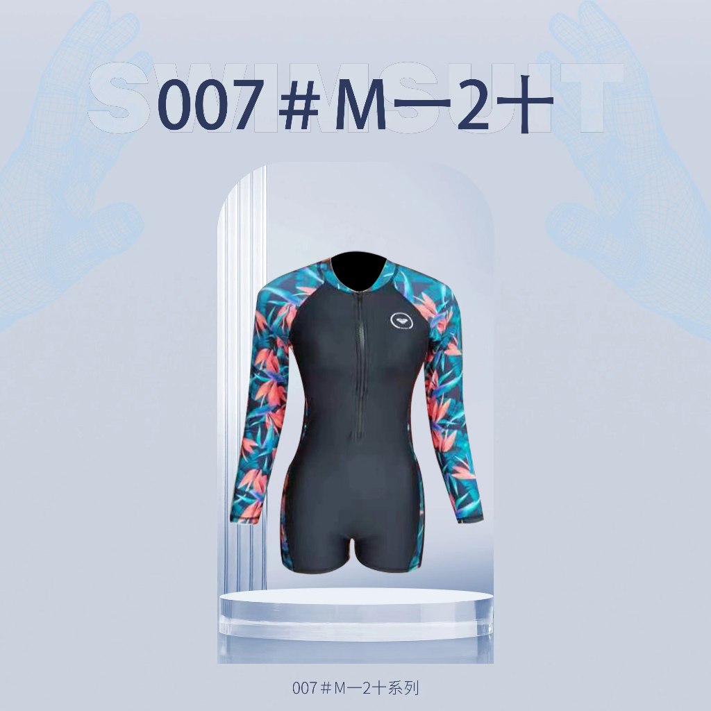 Womens Op Rashguards Swimwear Over All Swimming Long Sleeves With Half