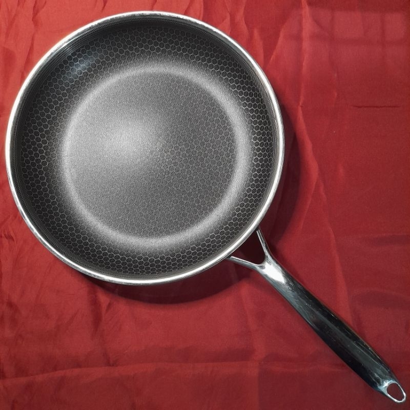 Cookcell Hybrid Non-stick Induction Stainless Steel Frying Pan - 28cm ...