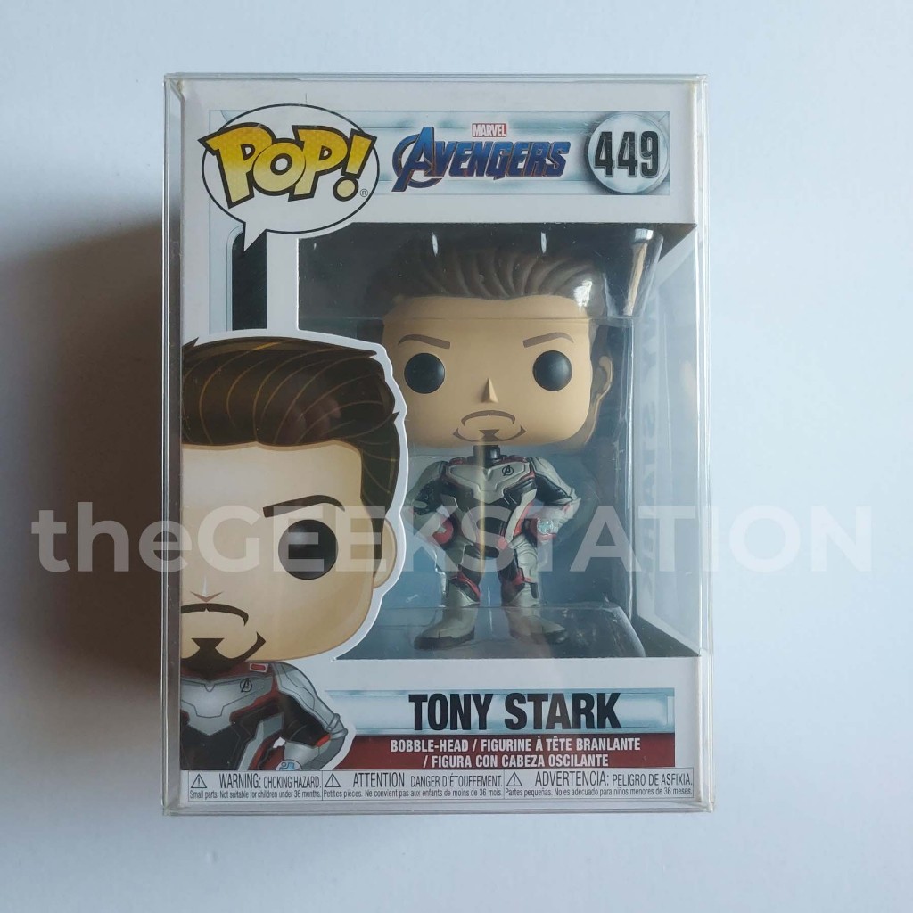 Funko pop tony stark deals avengers endgame