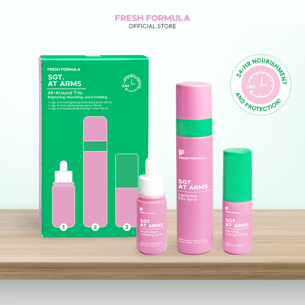 Fresh Formula Sgt. At Arms All-Around Trio | Shopee Philippines