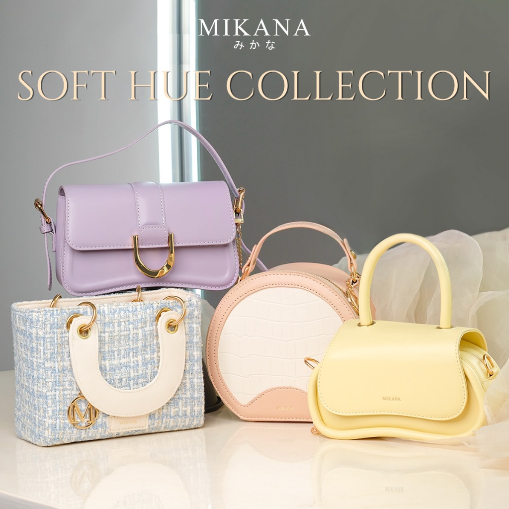 Mikana Soft Hue Leather Bag Collection for Woman Fashion sling bag handbag  shoulder bag for women