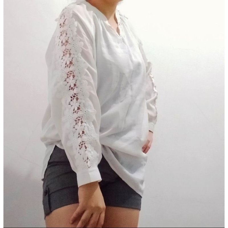 white blouse (formal) | Shopee Philippines
