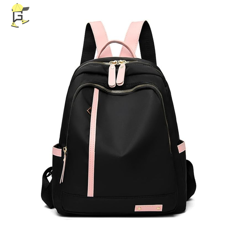 FGEEZ Women s Backpack School Bag Work Bag Gym Bag in Black Pink Shopee Philippines