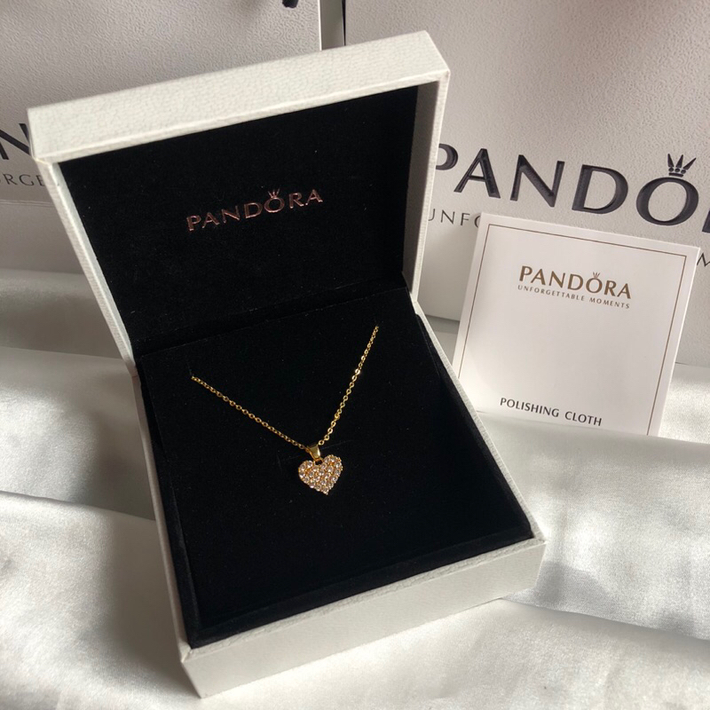 HEART PANDORA NECKLACE | Shopee Philippines