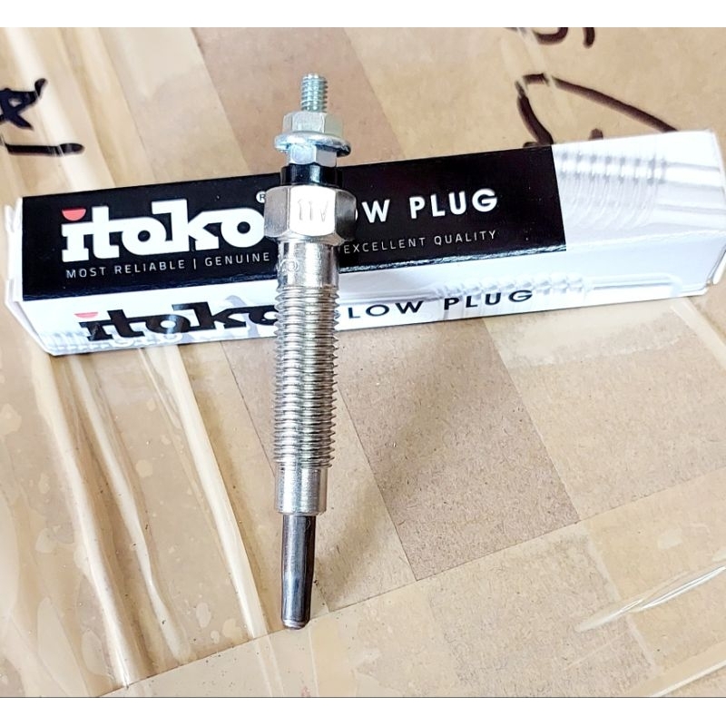GM-167 GLOW PLUG MITSUBISHI DELICA STRADA 11VOLT ITOKO BRAND | Shopee ...