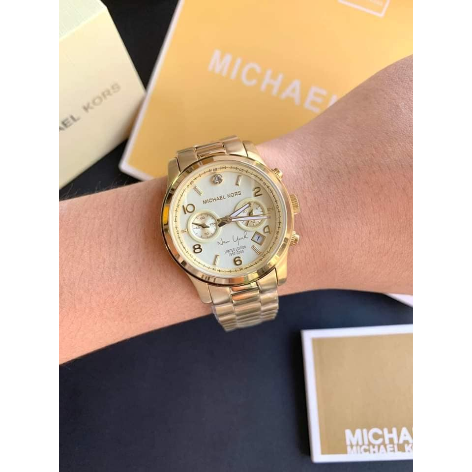 ONHAND MK Watch Newyork Signature watch mk5662 pawnable US Grade each Shopee Philippines