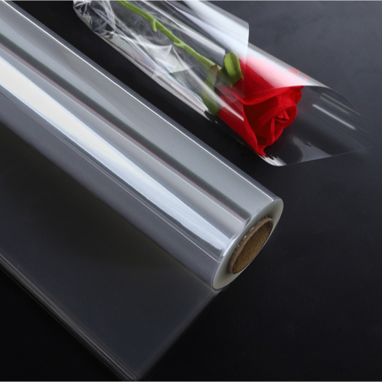 Transparent Glass Roll Flower Bouquet Wrapper waterproof plastic paper ...