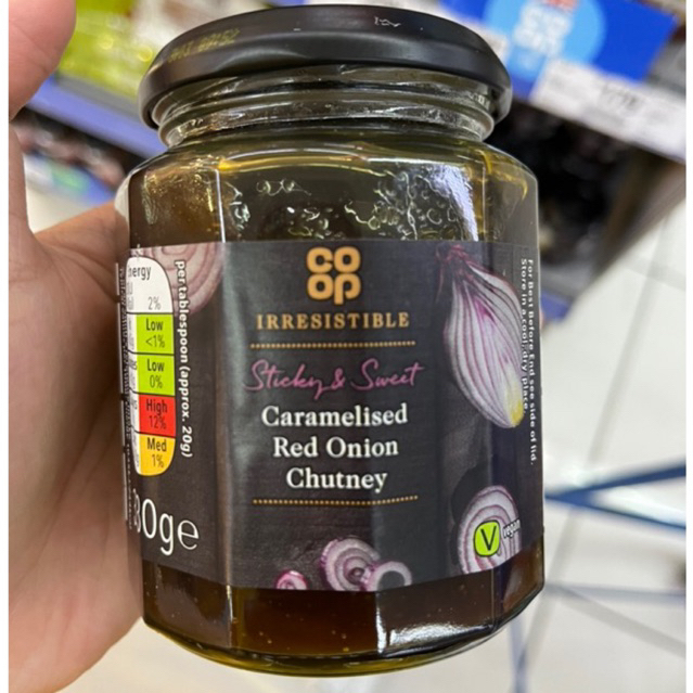 COOP Caramelised Red Onion Chutney 330G Shopee Philippines