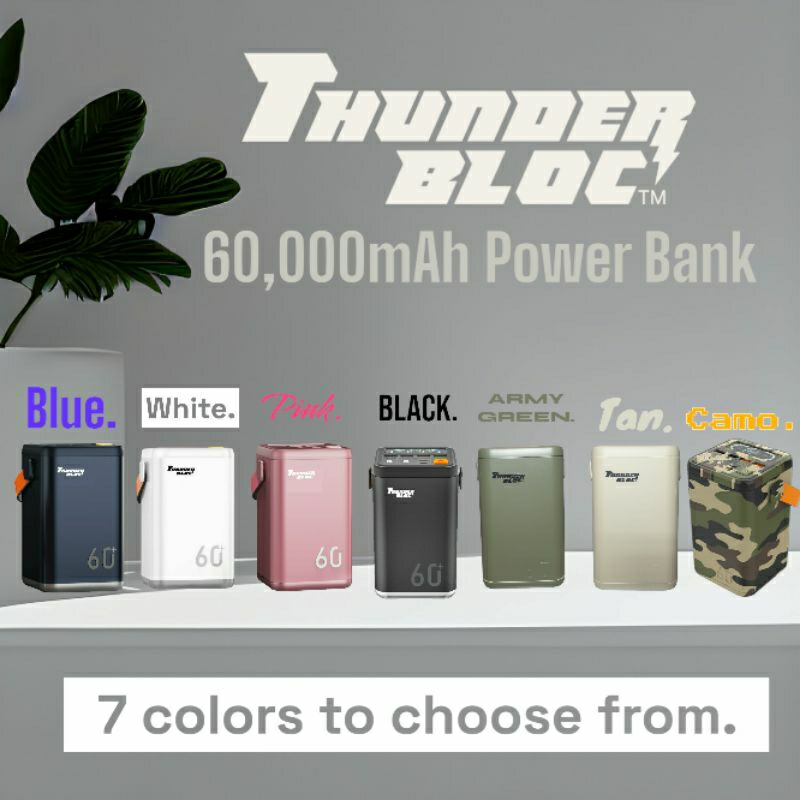 O2 Project ThunderBloc™️ laptop Powerbank 100w with 130w max ...