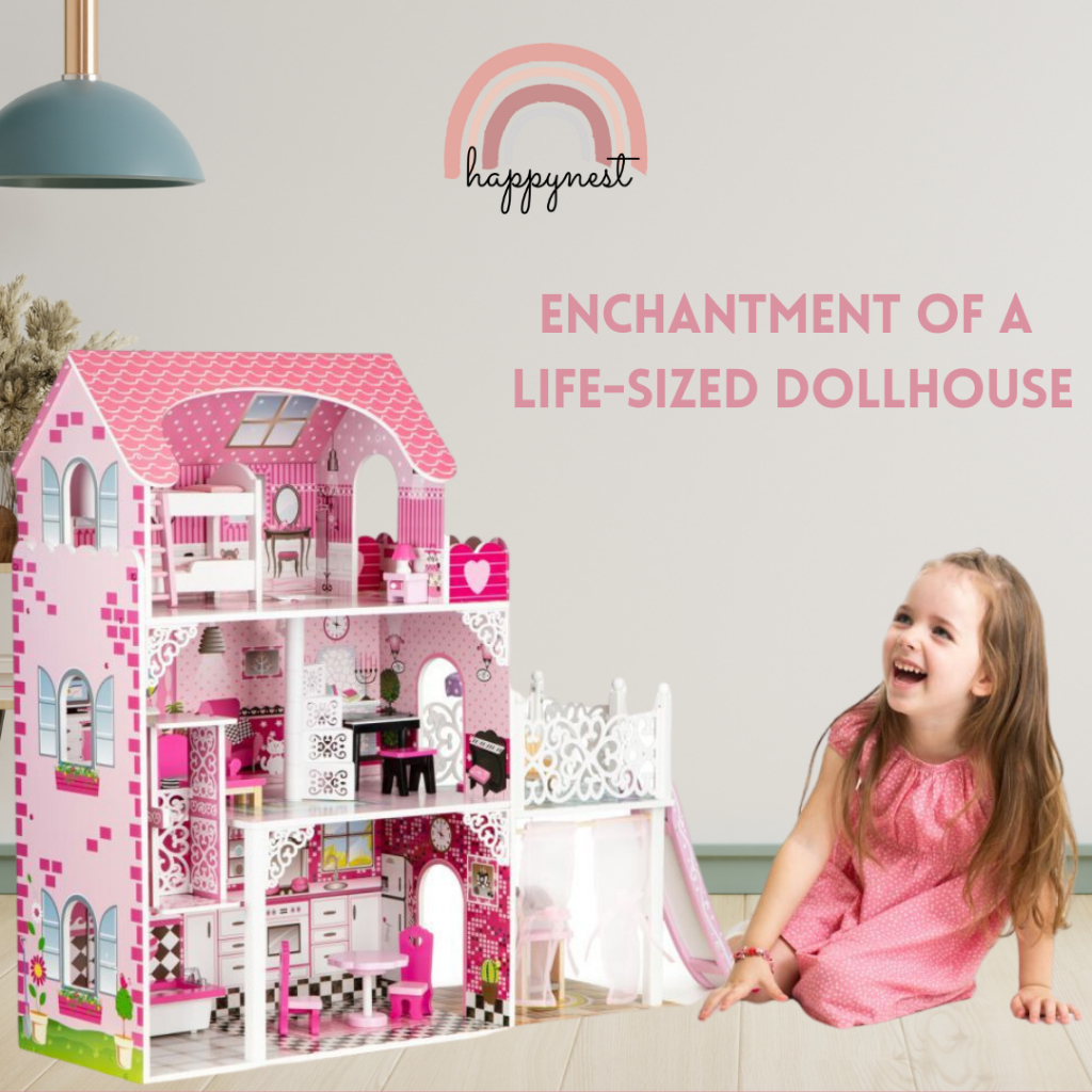 Life size best sale dollhouse for child