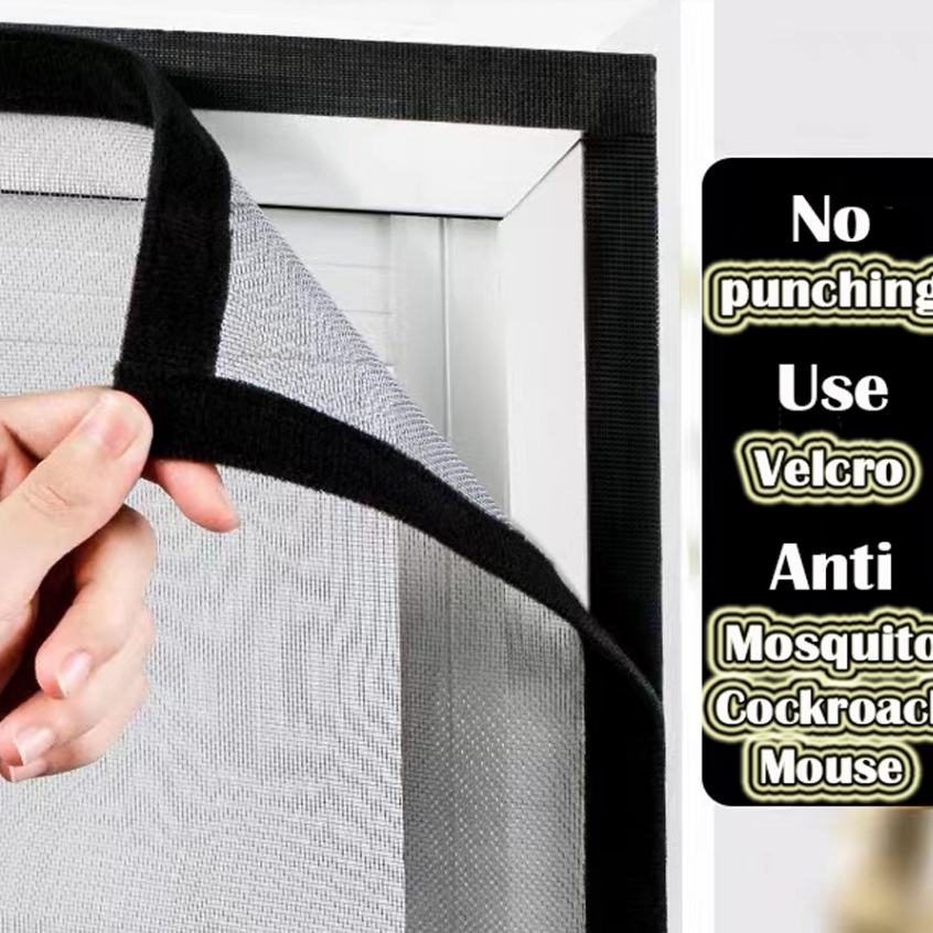 window net anti mosquito Cockroach Screens for door Insect Self ...