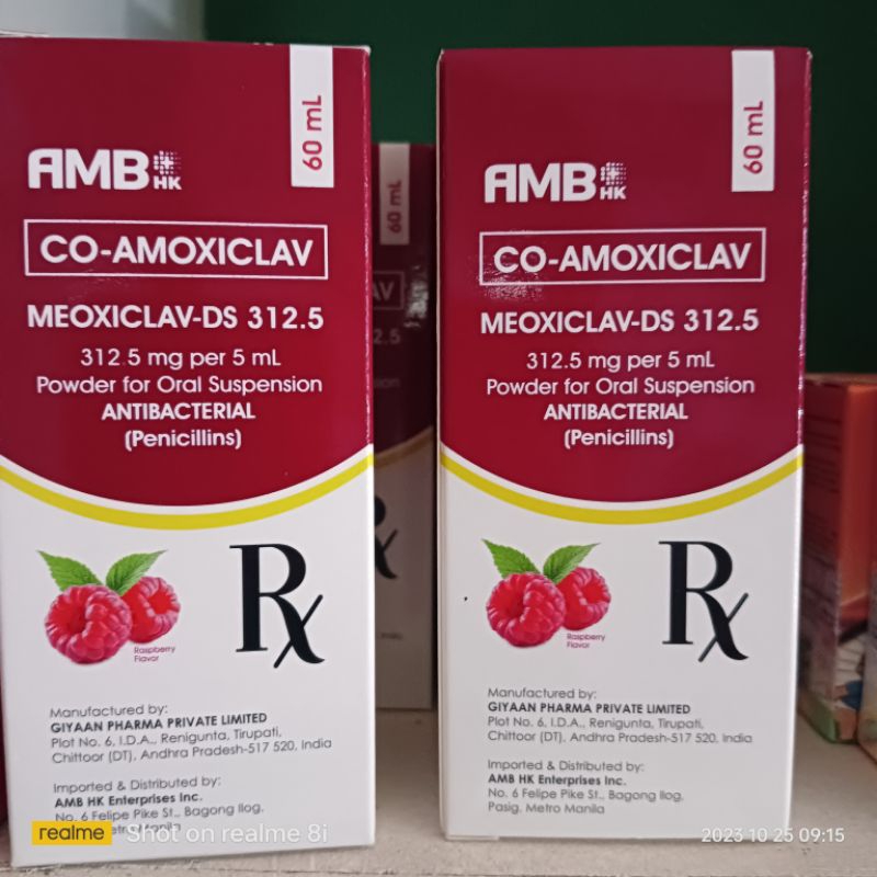 co amox 312.5mg 60ml | Shopee Philippines