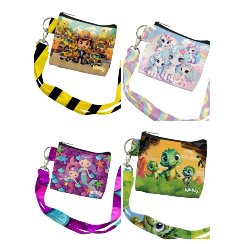 A/Kittly Coin purse with lanyard (premium collection) Shopee Philippines