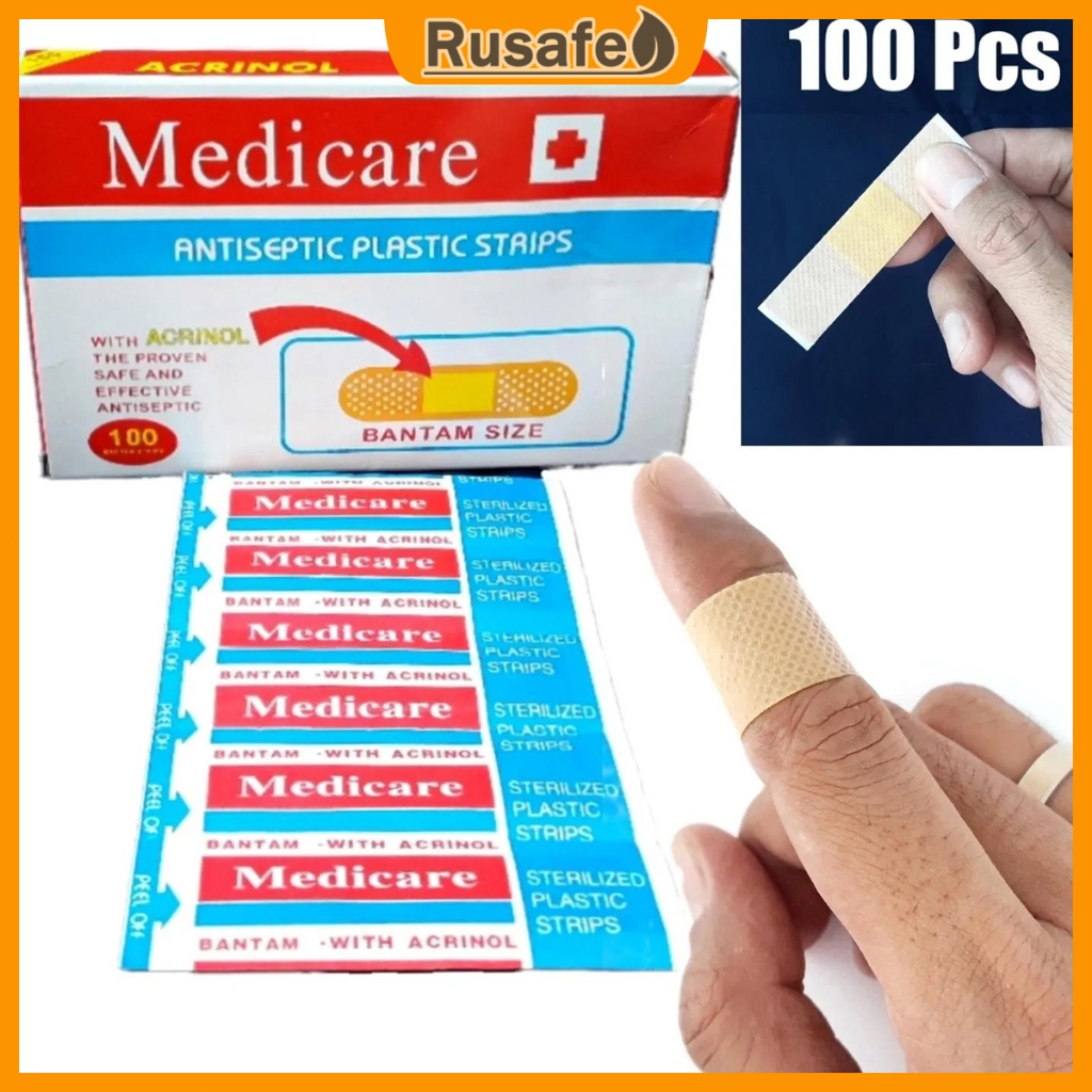 100 Pcs/Box Of Trauma Bandages Universal Sterile Wound Bandages