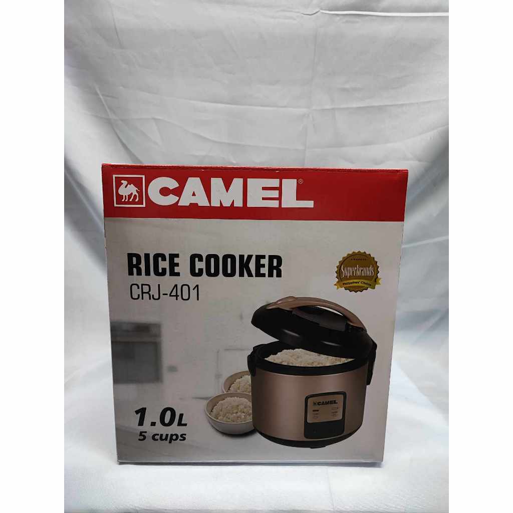 Camel CRJ401 Elegant Rice Cooker With Steamer And Automatic CookWarm