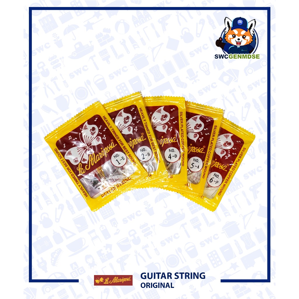 La Mariposa Guitar String Sold Per Piece