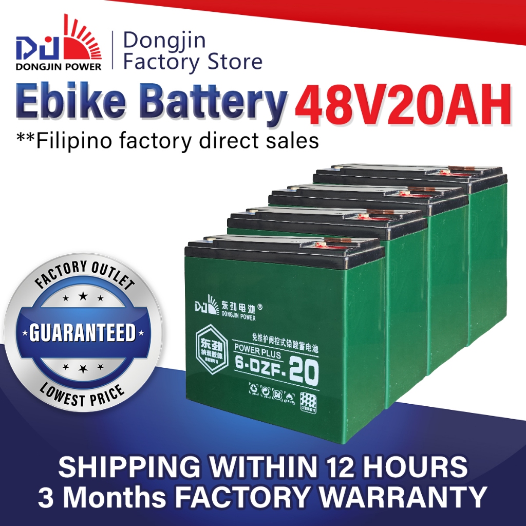 [COD]DongJin Power Ebike Battery 48V20AH Deep cycle Sealed Lead Acid