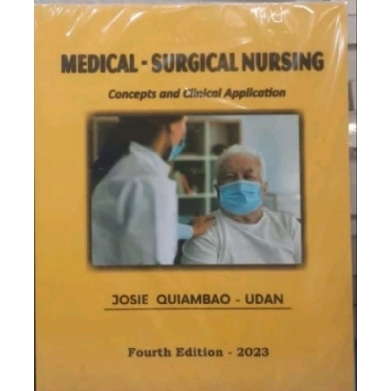 Medical Surgical Nursing 2023 By Udan Shopee Philippines