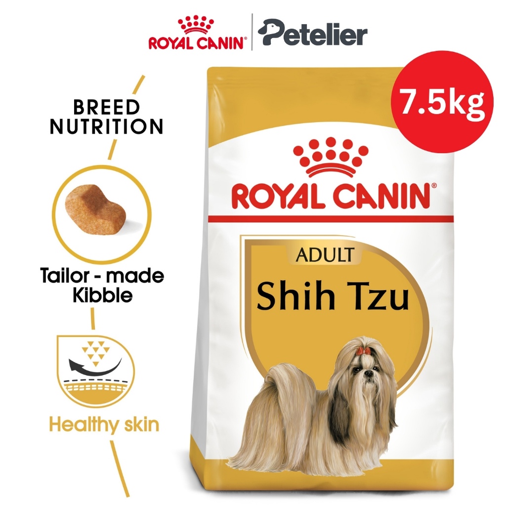 Royal Canin Shih Tzu Adult – Spezialfutter Für Ausgewachsene Shih Tzus, 1,5 Kg | Fördert Haut-, Fell- & Zahngesundheit