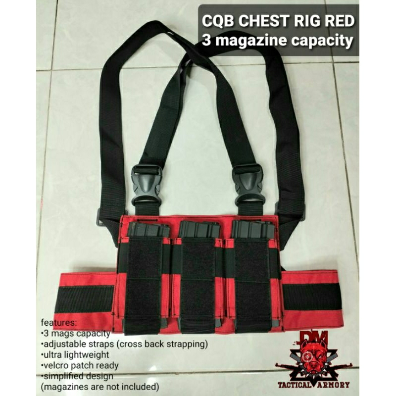 speedball chest rig 3 mag capacity | Shopee Philippines
