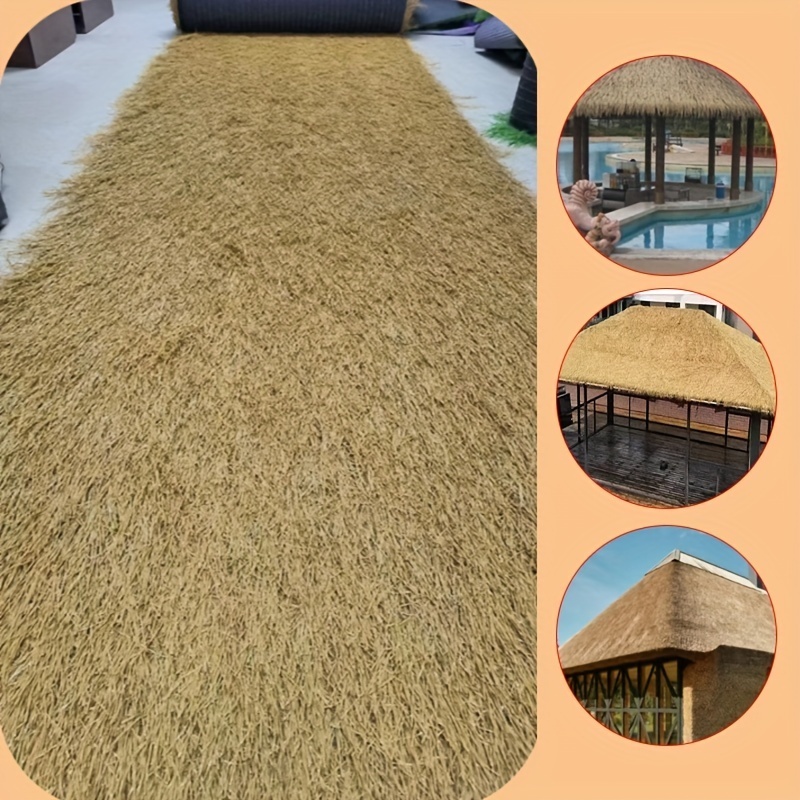 Simulation Thatch，Roofing Plastic Straw Artificial Turf，Thatch ...