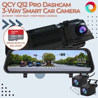 Dash Cam Front 2K WiFi, GOODTS Dash Camera for Cars, Dashcam Car Camera  with 1.5-Inch Screen, Dashboard Camera with App Control, G-Sensor, Parking