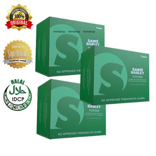 Barley Powder Pure Organic Barley Grass from New Zealand (3 boxes