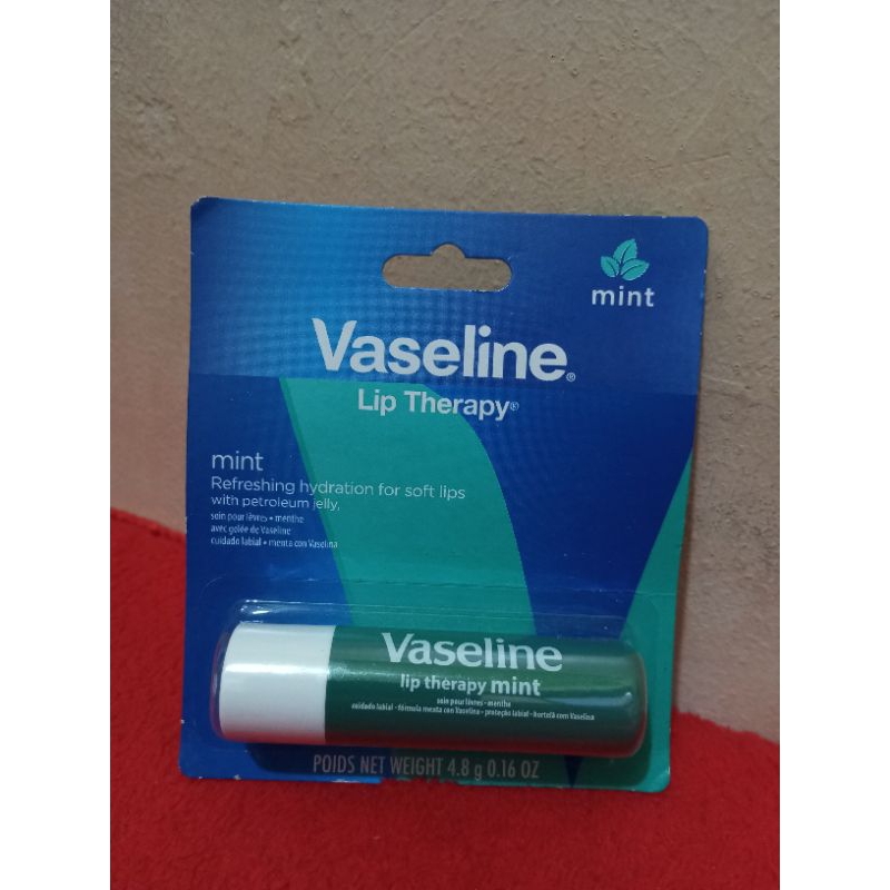 Vaseline Lip Therapy (Mint) Shopee Philippines