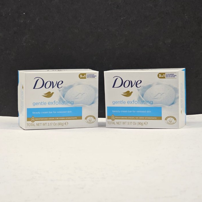 Dove Gentle Exfoliating Cream Bar 90G 2s Shopee Philippines