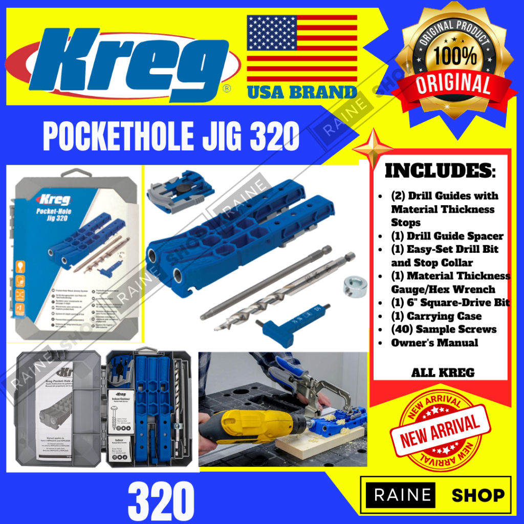 Kreg Pocket-Hole Jig XL – Tool Marketing Company - View #2