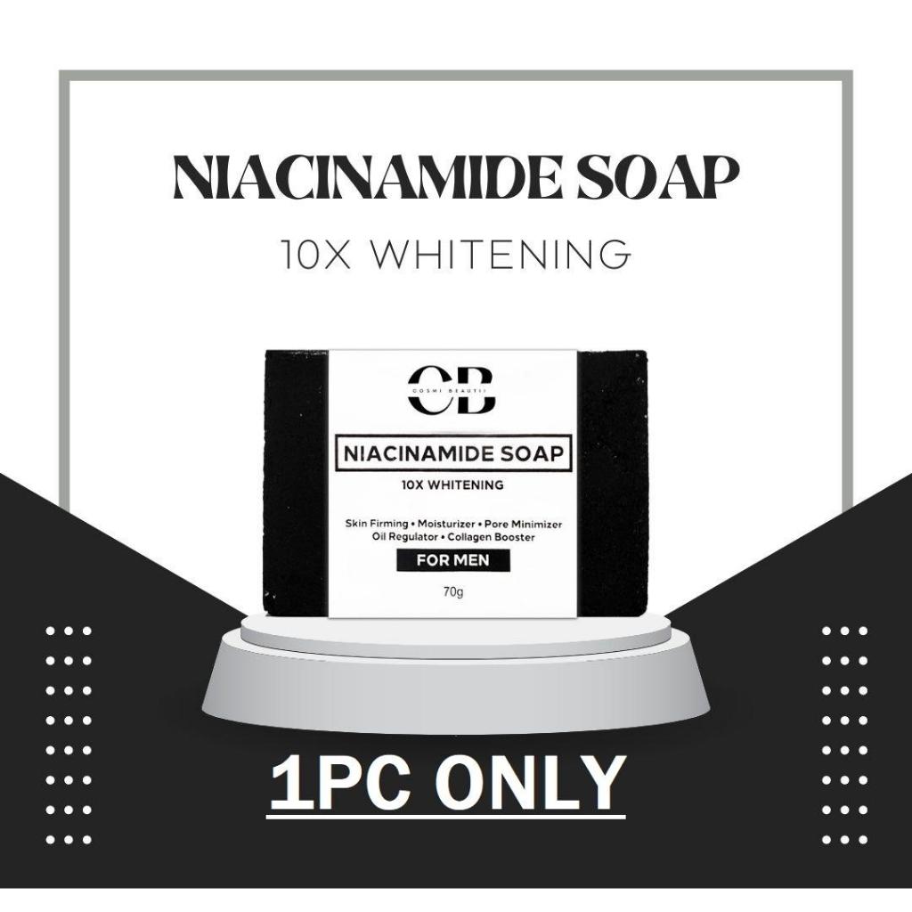 Cb Niacinamide Soap For Men 10x Whitening Soap Whitening All Skin Types