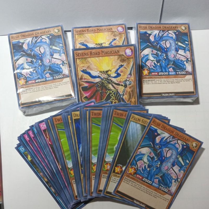 YuGiOh! Rush Duel! TCG Starter Deck(S) Not Official English Cards/Proxy  Printed cards | Shopee Philippines