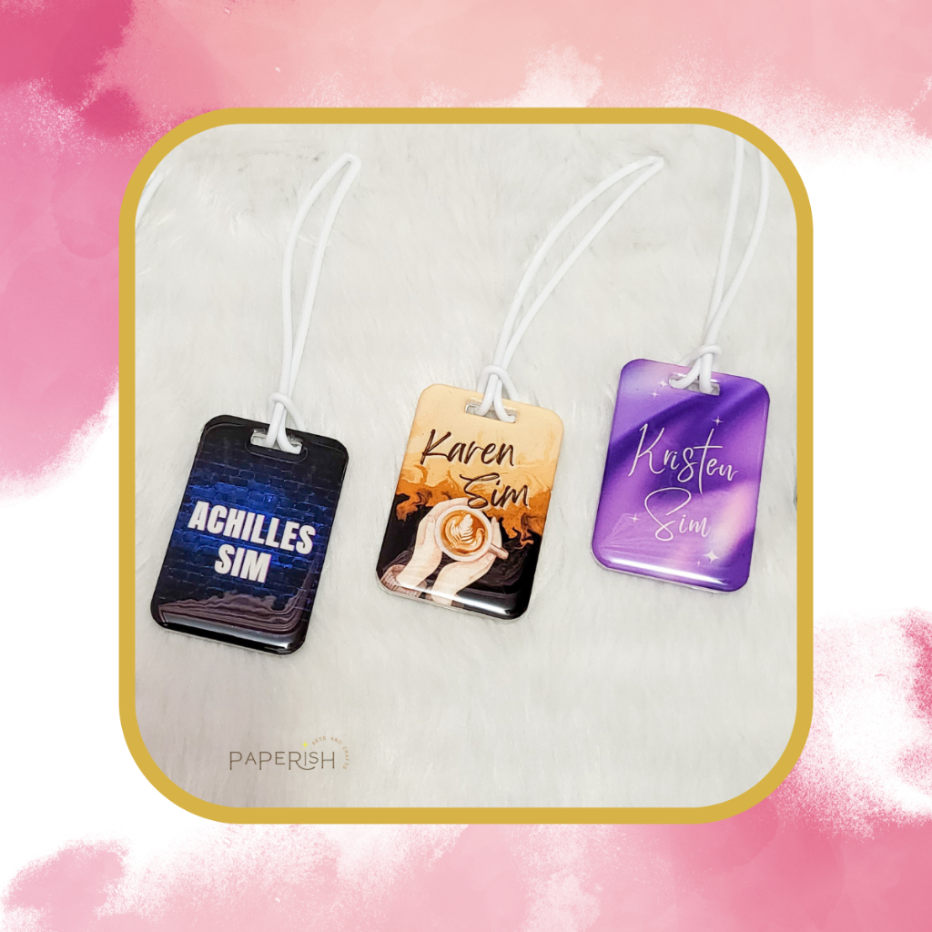 Personalized MALE Adult Bag Tag | Shopee Philippines