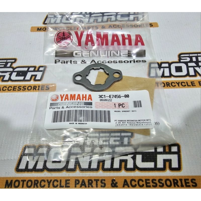 GENUINE ENGINE SPROCKET HOLDER/LOCK (2 HOLES ENGINE SPROCKET) YAMAHA