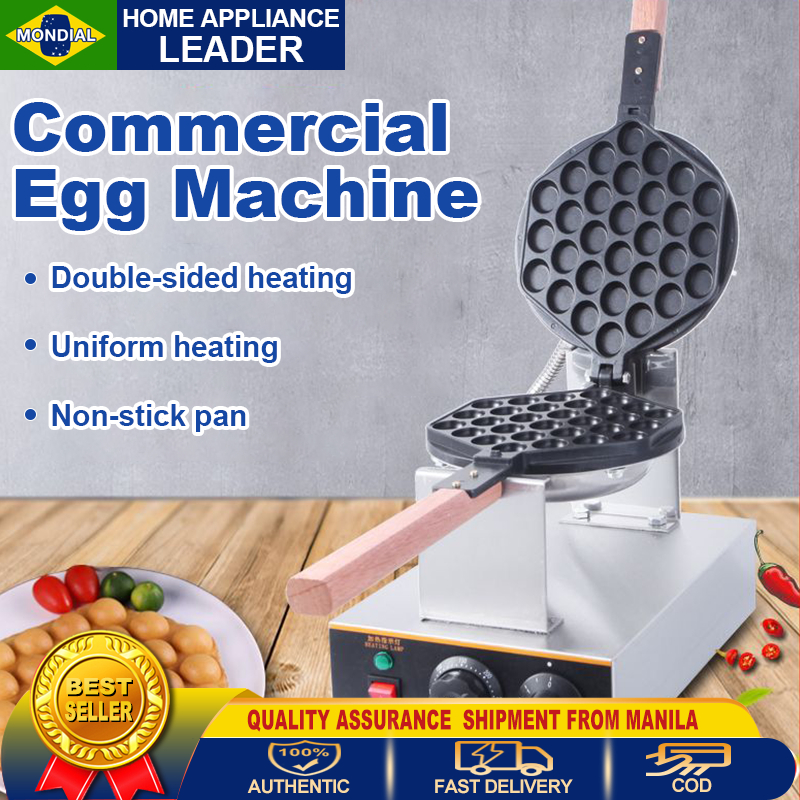 MONDIAL Egg Bubble waffle maker Machine Bubble Puff Cake Iron Maker ...