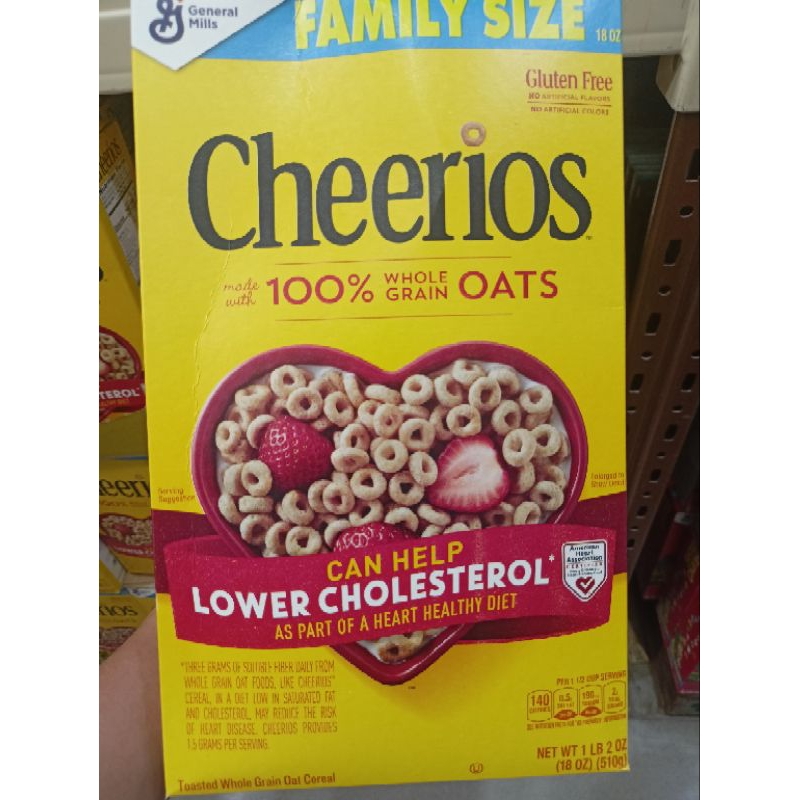 General Mills Cheerios Made with 100 Whole Grain Oats 510g Shopee