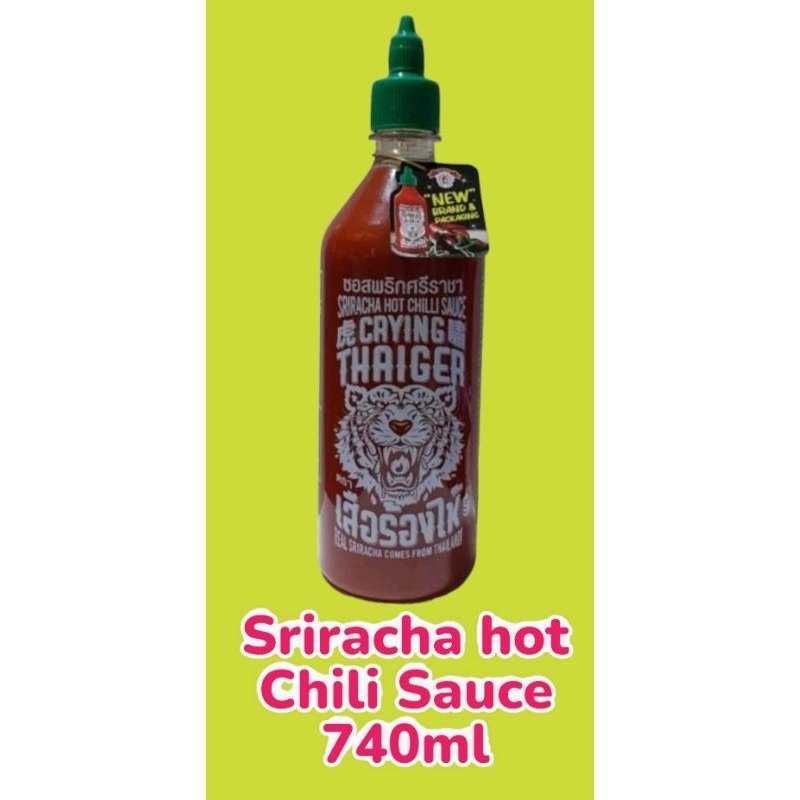 Sriracha Hot Sauce Crying Thaiger 740ml 814g Shopee Philippines 2672