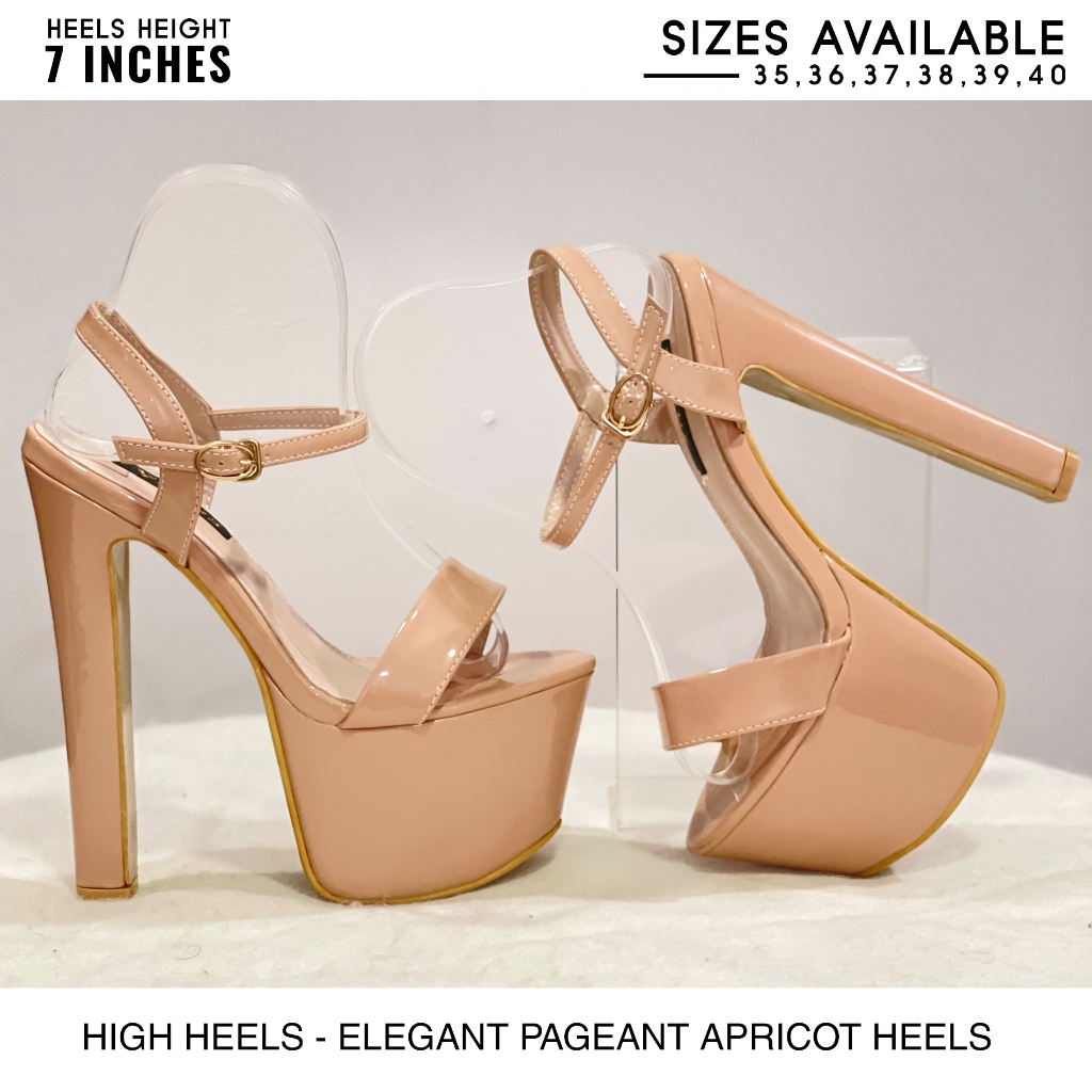 Nude colour 2024 high heels