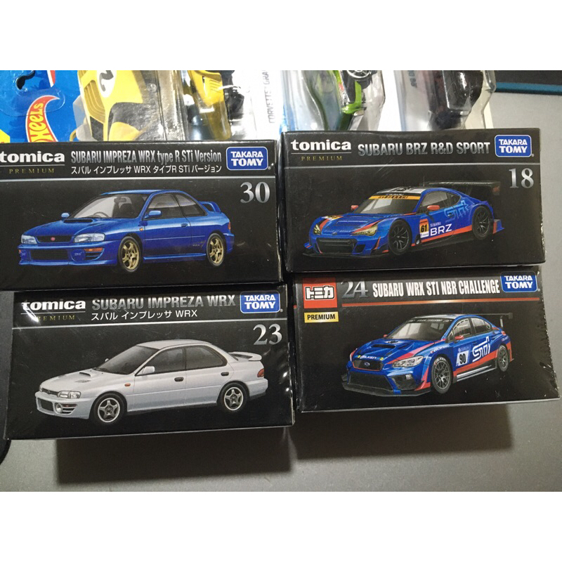 Voiture Miniature Tomica Premium Subaru Impreza WRX - Diecast 1:61 - Boîte Non Ouverte - Modèle 2023