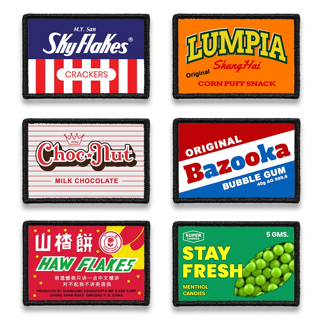 Pinoy Novelty Removable Velcro Patches Shopee Philippines