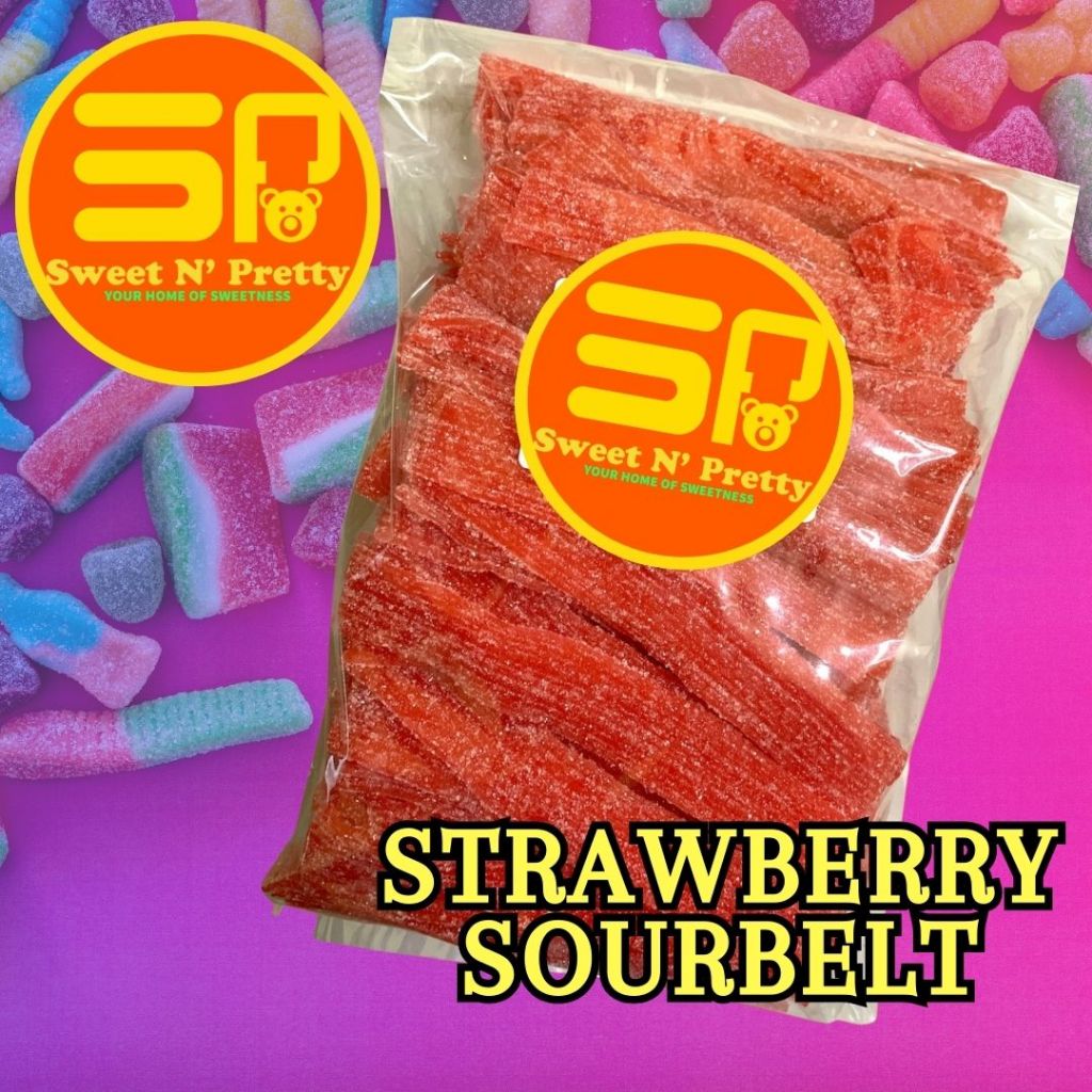 Strawberry Sour Belt – Sweet, Tangy & Colorful Fun | Shopee Philippines