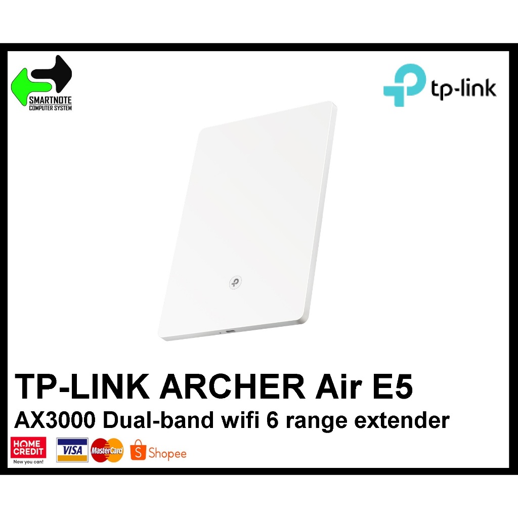 TP-LINK ARCHER Air E5 AX3000 Dual-band wifi 6 range extender | Shopee ...