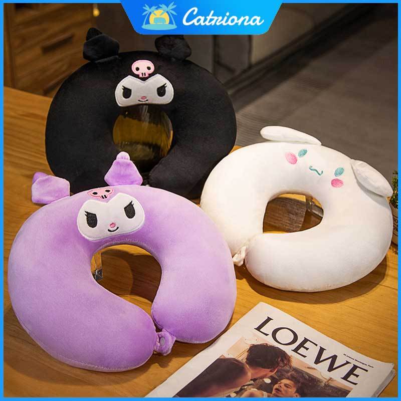 Sanrio Kuromi U Shaped Pillow Driving 360° Around Neck Pillow Cartoon ...