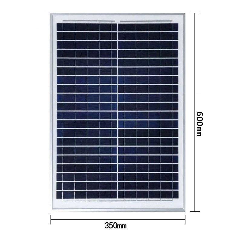 30W Solar Panel 18Volt Pv Monocrystalline Silicon Solar Cell Panel ...