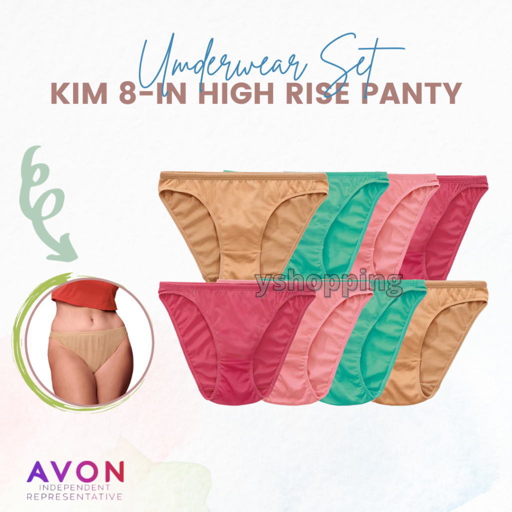 Avon Official Store Kim 8-in-1 Hi-Leg Panty Pack