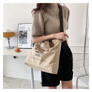 Yvon Canvas Sling Tote Bag for women gift Korean fashion afforable ...