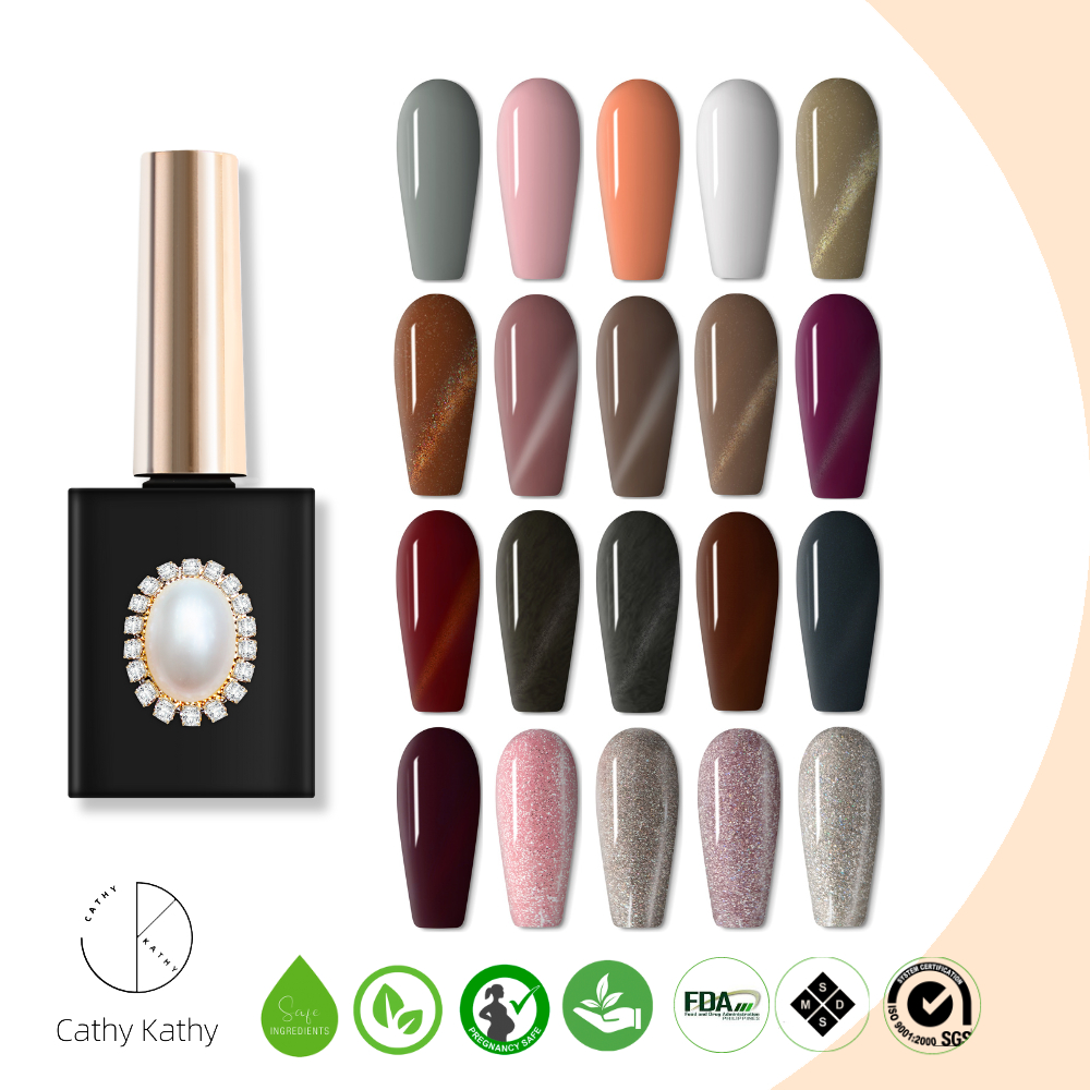 Cathy Kathy Nordic Edition Premium Gel UV Color Coat Gel Polish 15 ml ...